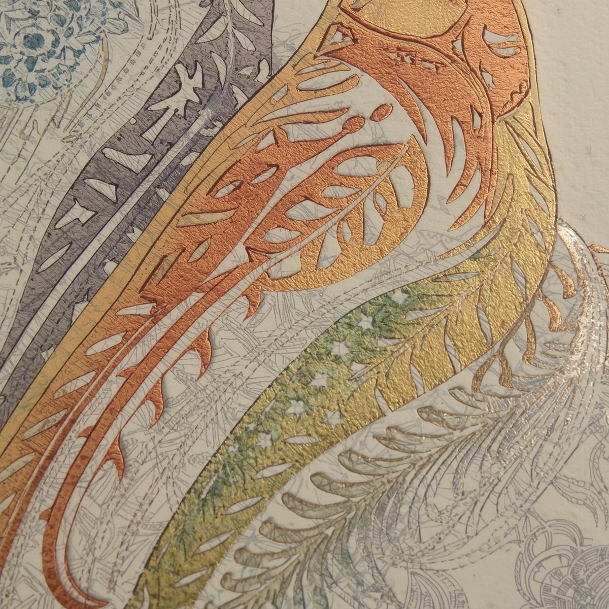 Foil stamped card